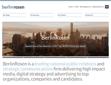 Tablet Screenshot of berlinrosen.com